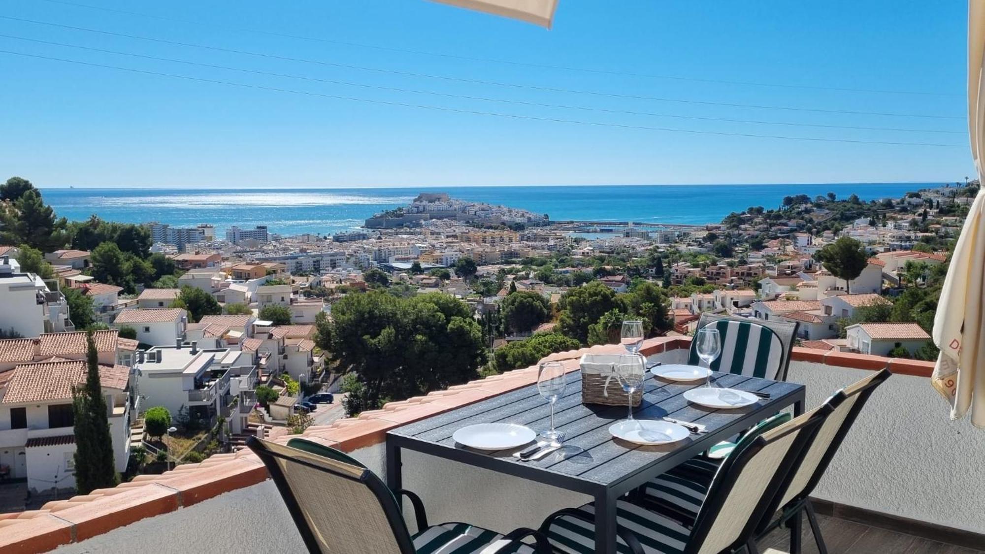 Casa Sara - Sea View Lejlighed Peñíscola Eksteriør billede